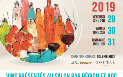 17ème salon des vins de France à Charmes-Sur-Rhône les 29, 30 et 31 mars 2019