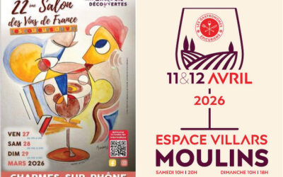 Salons des vin printemps 2026 Moulins et Charmes/Rhône